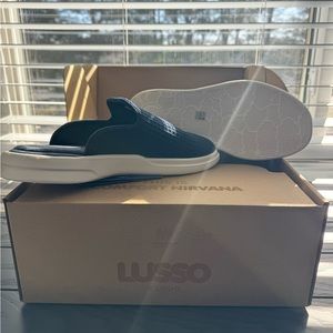 Lusso Cloud Pelli Indigo Waffle/Marshmellow Size 11
